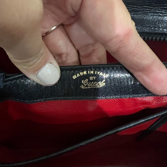 Clearance-Gucci vintage top handle bag - Picture 12 of 17